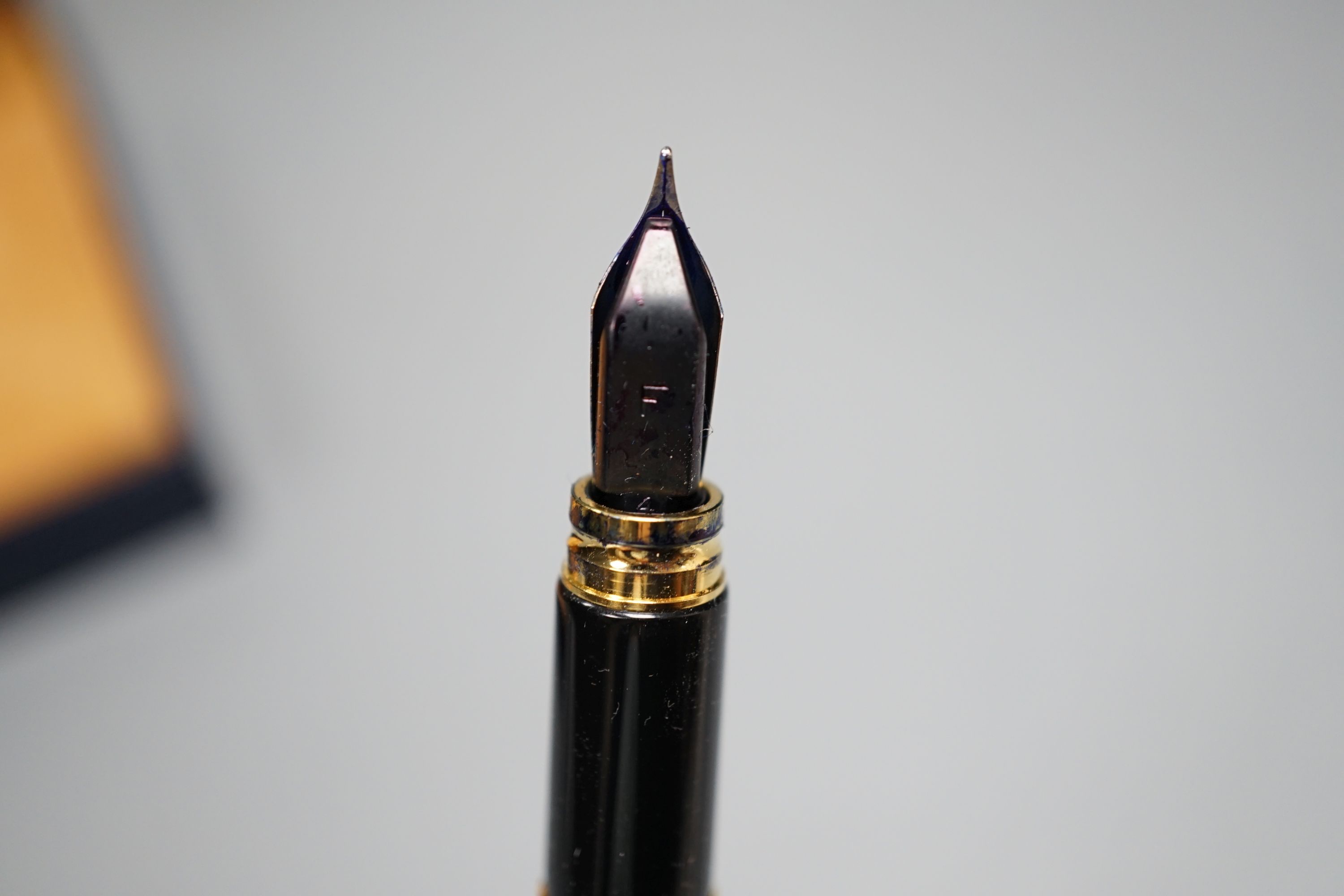 A boxed Waterman Ideal fountain pen
